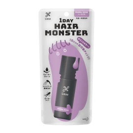 Liese 1DAY Hair Monster Pearl Rose, 0.7 fl oz (20 ml), Change Your Hair Impression for One Day, Waterproof Type, Easy Off With Shampoo, Hair Color, Floral Scent