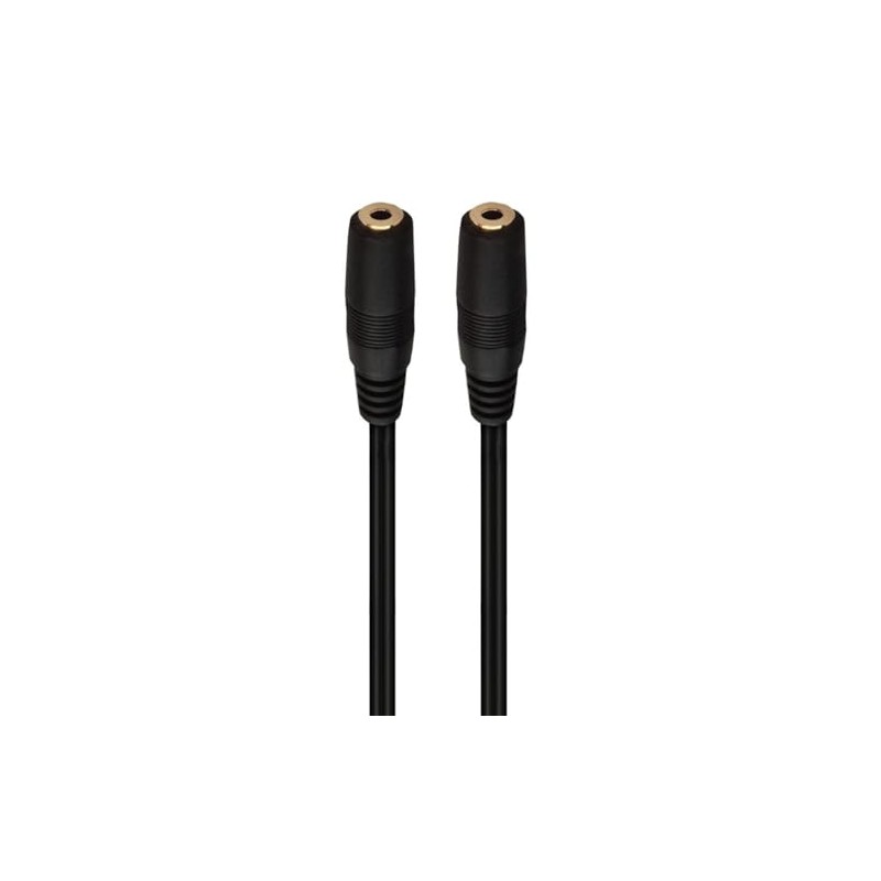 jasavdio 2.5mm Audio Extension Cable 4Pole;2.5mm Female to Female Adapter