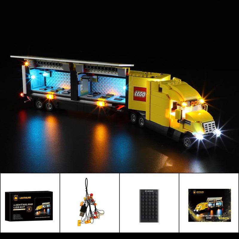 LIGHTAILING Light for 60440 Yellow Delivery Truck - Led Lighting