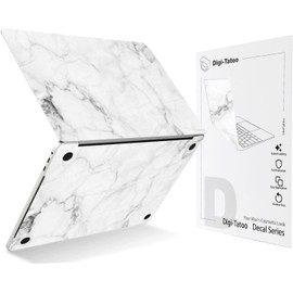 Decal Skin Compatible with MacBook Air 13.6" (Model A3113/A2681 M3 M2 chip) - Protective and Decorative Full Body Laptop Skin Decal Sticker, Anti-Scratch Vinly Skin Sticker Wrap [Fresh Marble]
