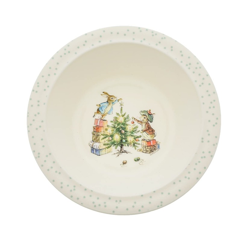 Beatrix Potter Peter Christmas Dinner Set