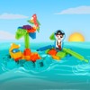 BLOKO 503537 Pirate Figures Set of 50 Multi-Coloured
