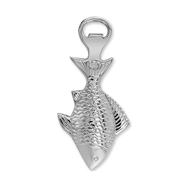 Epic Products Chrome Fish Bottle Opener, Multicolor