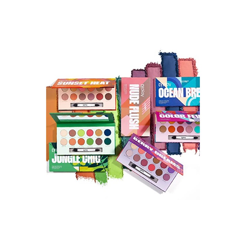 CY - Paleta Twelve OClock Play, Berry Dreams, 10 g.