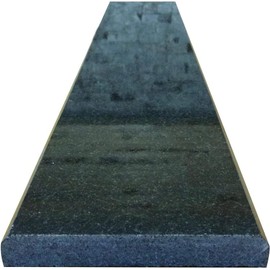 Tenedos Custom Absolute Black Granite Doorway Threshold (Marble Saddle) Polished for Shower Curb, Floor Transition, Bathroom Vanity Backsplash, Sill (Width: 5 inches, Thickness: 0.75 inches)
