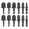 sourcing map 12Pcs Swaging Tool Drill Bit Set HVAC Repairing