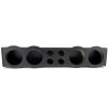 Mega Bass Universal Speaker Panel 4x8" Tweters Speaker Pod Enclousure
