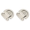 Stainless Steel Marine Folding Pad Eye Cleat Heavy Duty D