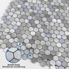 M MOFIT Kitchen Backsplash Tiles Peel and Stick Hexagon Penny