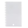 Bonsicoky 2 PCS Plastic Trowel Notched Glue Spreader - 0.4"