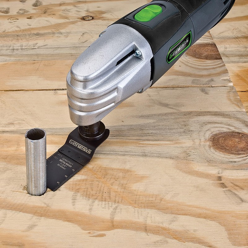 Genesis GMT15A 1.5-Amp Multipurpose Oscillating Tool with 19-Piece Accessory Set