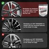 Rimblades Original Yellow Alloy Wheel Protectors - Fits Up to