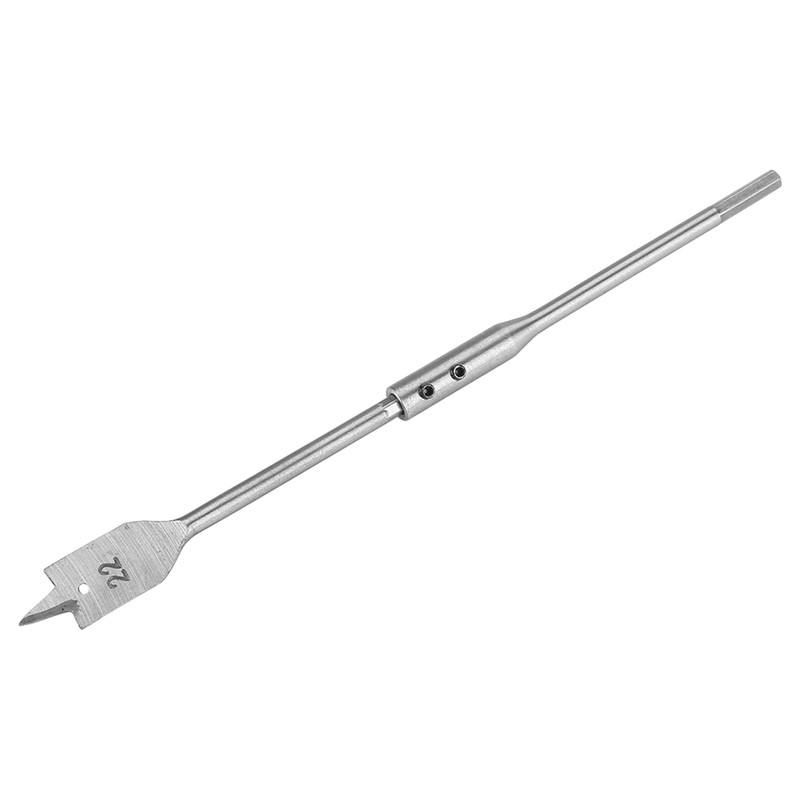 15pcs Carbon Steel Hex Shank Spade Flat Wood Drill Bit