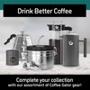 Coffee Gator Stainless Steel Coffee Canister - Keeps Ground Coffee