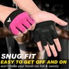 AYRO Minimal Workout Gloves, Short Partial Gym Weight Lifting Gloves