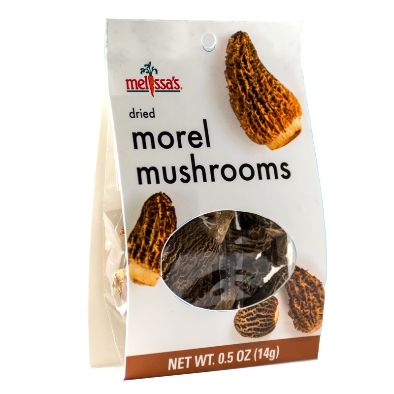 Melissa's Dried Morel Mushrooms, 3 Packages (0.5 oz)