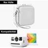 Leayjeen Sofortbildkamera Tasche für Polaroid Go 2 Generation, Eva-Hartschalenetui (nur