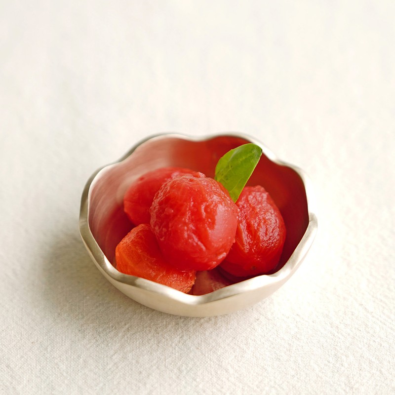 Notdam Bangjja Yugi Flower Jongji / 놋담 방짜유기 꽃 종지