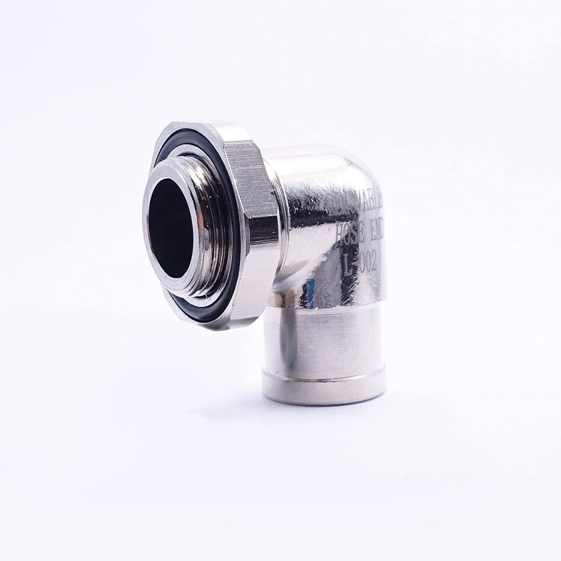 EZ Oil Drain Valve Hose End - L-Shape Large