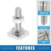 X AUTOHAUX Car Roof Rack T Shaped Slot Bolt M8