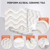 Vamos Tile 10-Sheet Peel and Stick Backsplash Seamless Tile,Stick on