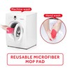 16.5 inch Mop Pads Refills, 3 Pack Microfiber Reusable Replacement