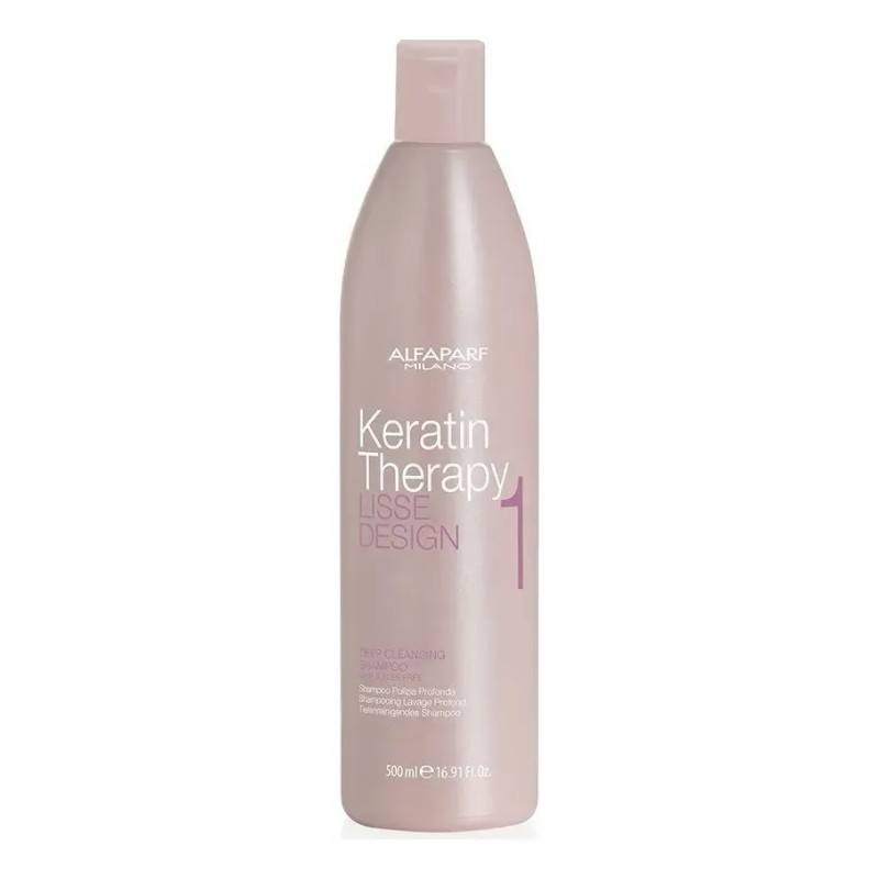 Paso 1 Alisado Liss Design Alfaparf Shampoo X 500ml Limpieza