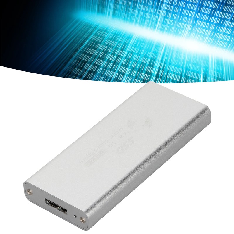 MSATA to USB 3.0 SSD Enclosure Adapter 6Gbps Transfer Rate