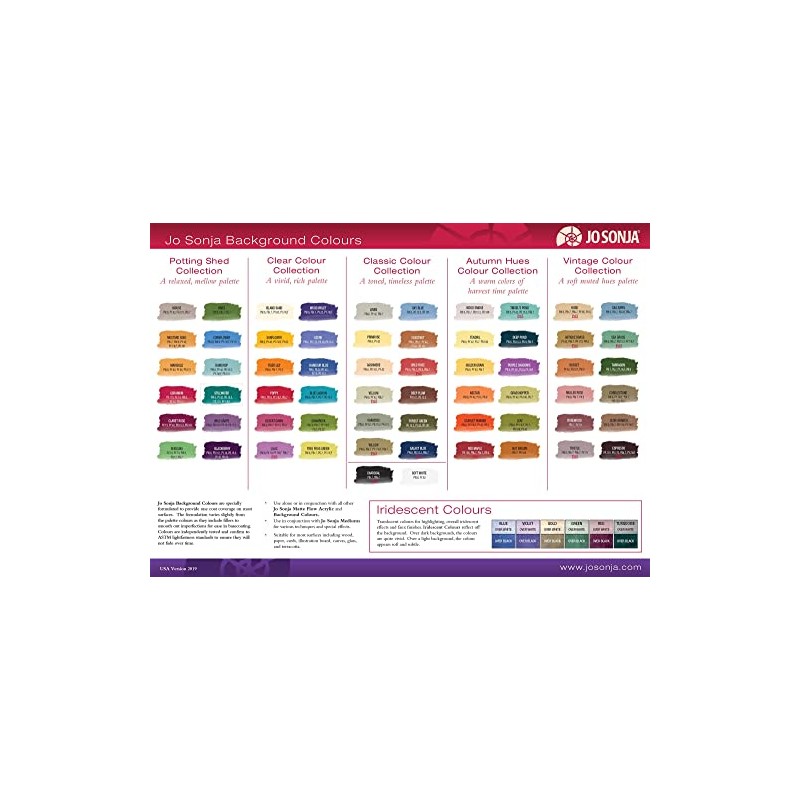 Jo Sonja Color Trends - Charcoal - 4oz Tube