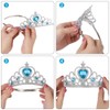 Vicloon Vicloon ELSA Eisprinzessin Set of 9,ELSA Handschuhe,Upgrade Prinzessin Tiara