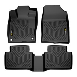 G-PLUS Floor Mats Compatible with 2016-2021 Honda Civic Sedan/Hatchback 4-Door,Fit 2016-2021 Honda Civic Coupe 2 Door,Cargo Liners Interior Accessories Floor Liner