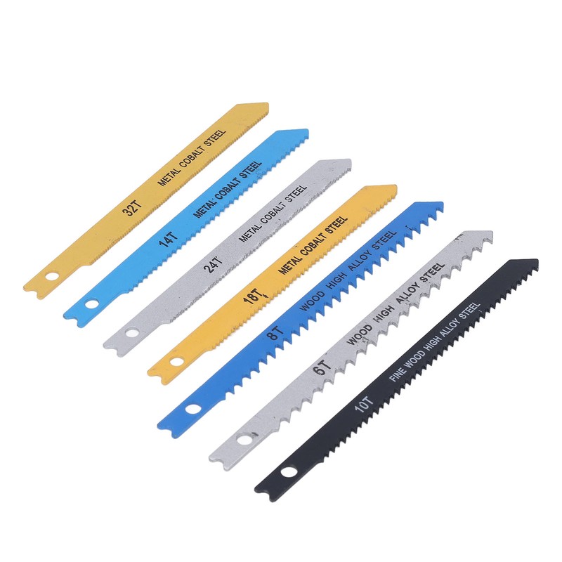 70 Pcs Jigsaw Blade Set 6 8 10 14 18