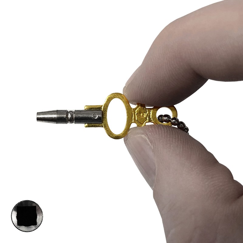 (PWK) Set Of 14 Pocket Watch Keys Size 00-12 :