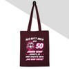 Shirtracer - Cotton Bag - 50th Birthday - When God