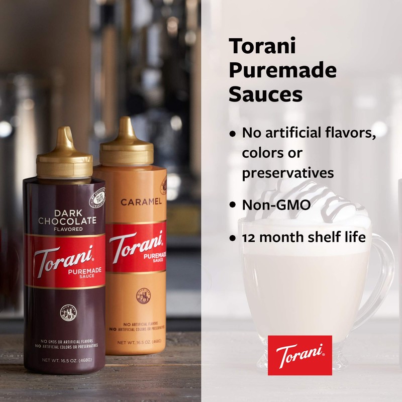 Torani Puremade Sauce, White Chocolate, 64 Ounces