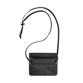 Tatonka WP ID Pocket Small Waterproof Neck Pouch with Velcro Roll Closure Waterproof to IPX7 Dimensions 12 x 15 cm Black