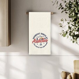 Bnzolyoia Funny Camping Kitchen Towels - Campers Gifts, Camper Must Haves, Trailer RV Kitchen Decor, Gifts for RV Owners Camper Decorative Dish Towels for RV Kitchen 16x24