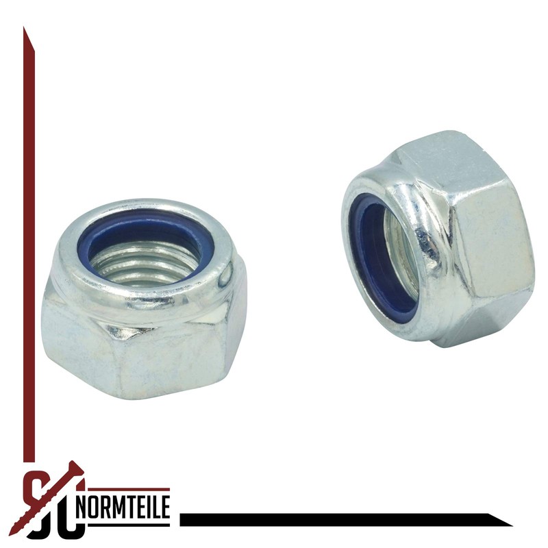 Locking Nuts (Standard Design) - M12 - (Pack of 5)