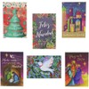 Feliz Navidad Christmas Cards Assortment with Envelopes, 6 Festive Designs