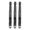 HARFINGTON 3pcs Leather Hollow Punch 1/4 Hex Shank for Drills,