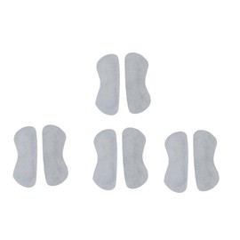 TOVINANNA 4pairs Supportive Foot Pad for Heel Heel Grips Blister Prevention Long Use Breathable Material Canvas Shoes