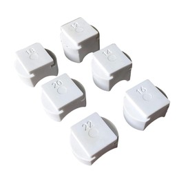 Vaveren 6 Pieces Small Ring Bender Machine Dies Nylon Dies for Jewelry Makers for Making Spoon Rings Ring Bending Machine Accessories