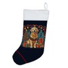 Caroline's Treasures DAC1128CS Golden Retriever Christmas Christmas Stocking Fireplace Hanging