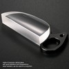 80 mm Camera Lens Prism, Crescent Moon Optical Glass Prism