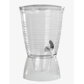 CreativeWare Bark Beverage Dispenser, 2.5 Gallon, Clear, (Pack of 1)