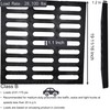 MASSLUNT Cast Iron Drain Grate, 20x20 Outdoor Drain Cover, B