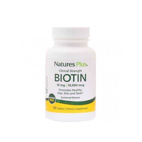 Nature's Plus Biotin 10mg, 90 Tabs