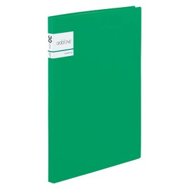 セキセイ アドワン クリヤーファイル A4-S 30ポケット グリーン AD-2031