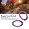 BuyWeek Bicycle Pedals Washers, Pack of 2 Waterproof Extended Bicycle