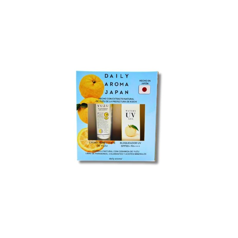 Daily Aroma Japan Kit Yuzu Bloqueador UV Gel 40g &